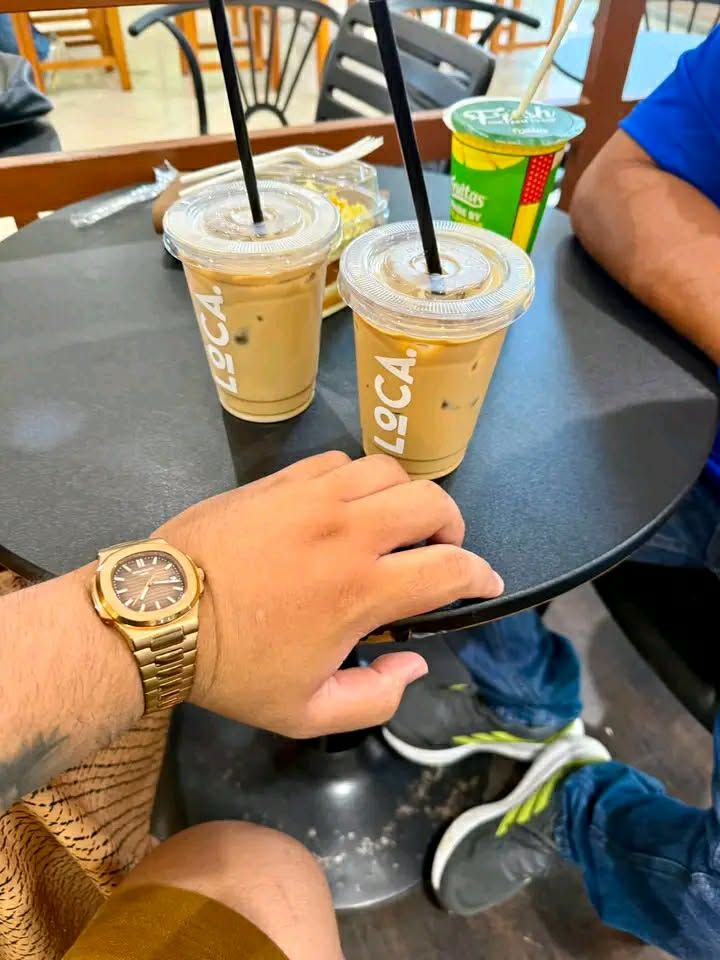 Loca Coffee splash artwork